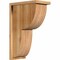 Ekena Millwork Crestline Rough Sawn Corbel w/Backplate, Western Red Cedar, 8"W x 14"D x 22"H COR08X14X22CRE01RWR - alternate 1